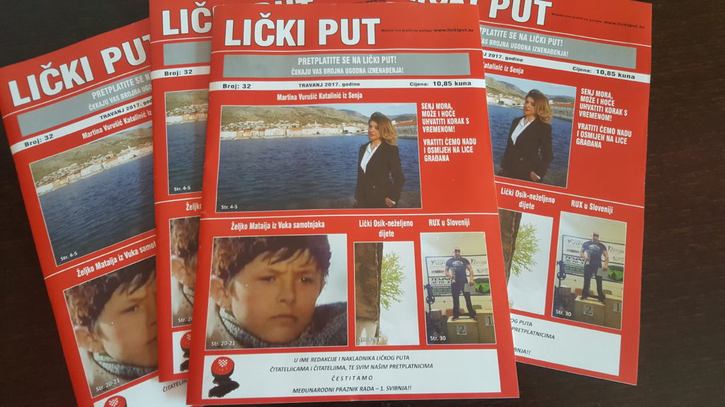 STIGAO LIČKI PUT br. 32   !!