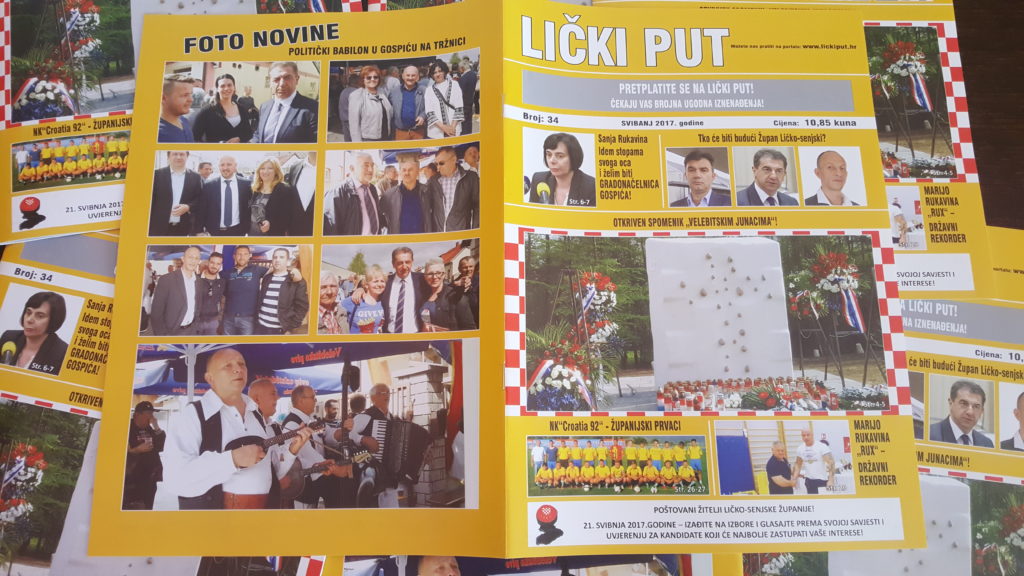 STIGAO NOVI BROJ LIČKI PUT 34