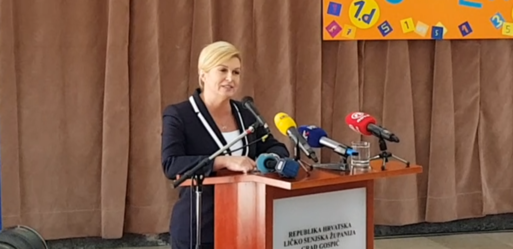 PREDSJEDNICA U ŠKOLI !