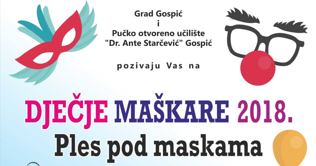 DJEČJE MAŠKARE 2018