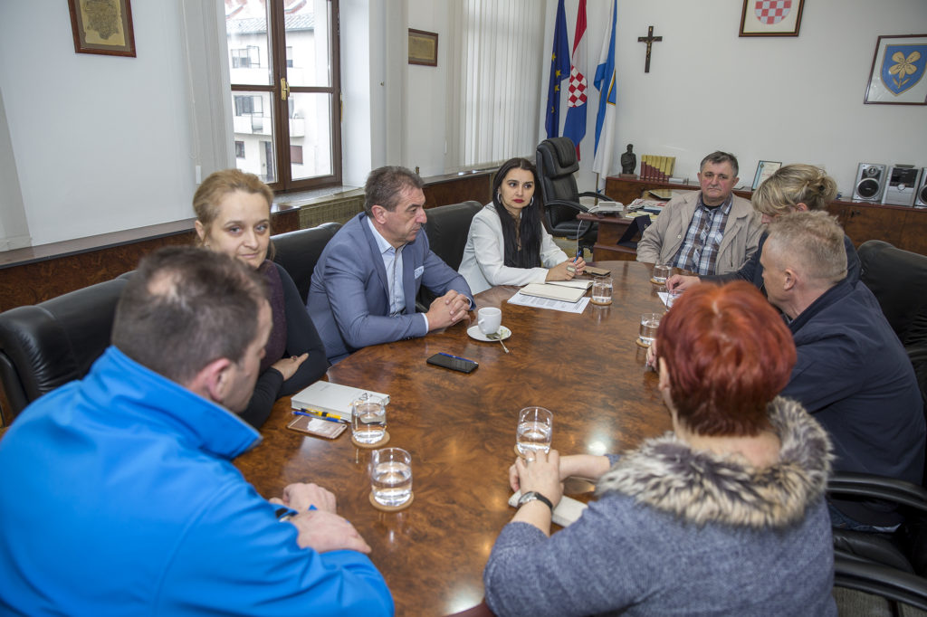 ZADRUGA “ZELENA DOLINA” NA PRIJEMU KOD ŽUPANA