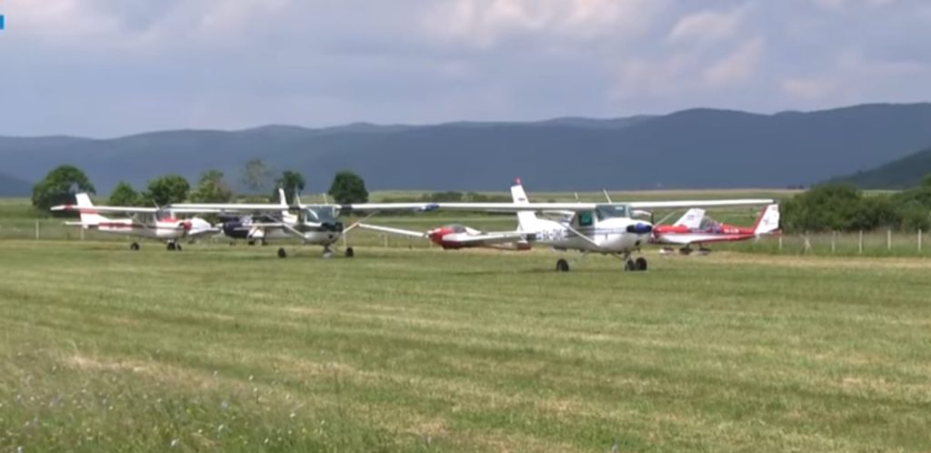 ZRAKOPLOVNI SAVEZ KOD ŽUPANA MILINOVIĆA