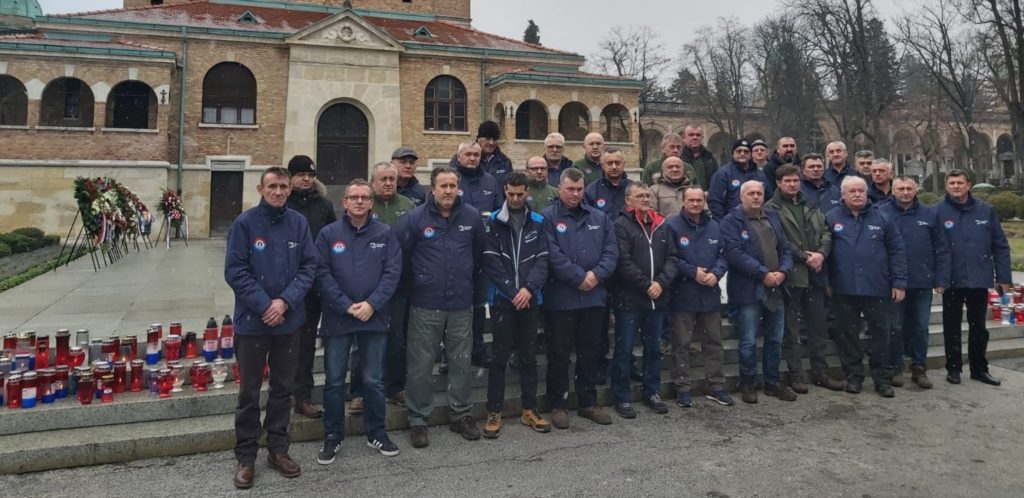 Odavanje počasti – UBDR Javne ustanove Nacionalni park Plitvička jezera