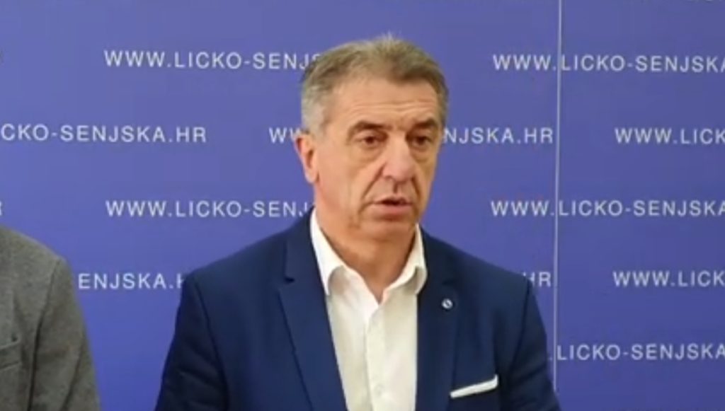 ŽUPAN DARKO MILINOVIĆ POZITIVAN NA COVID -19