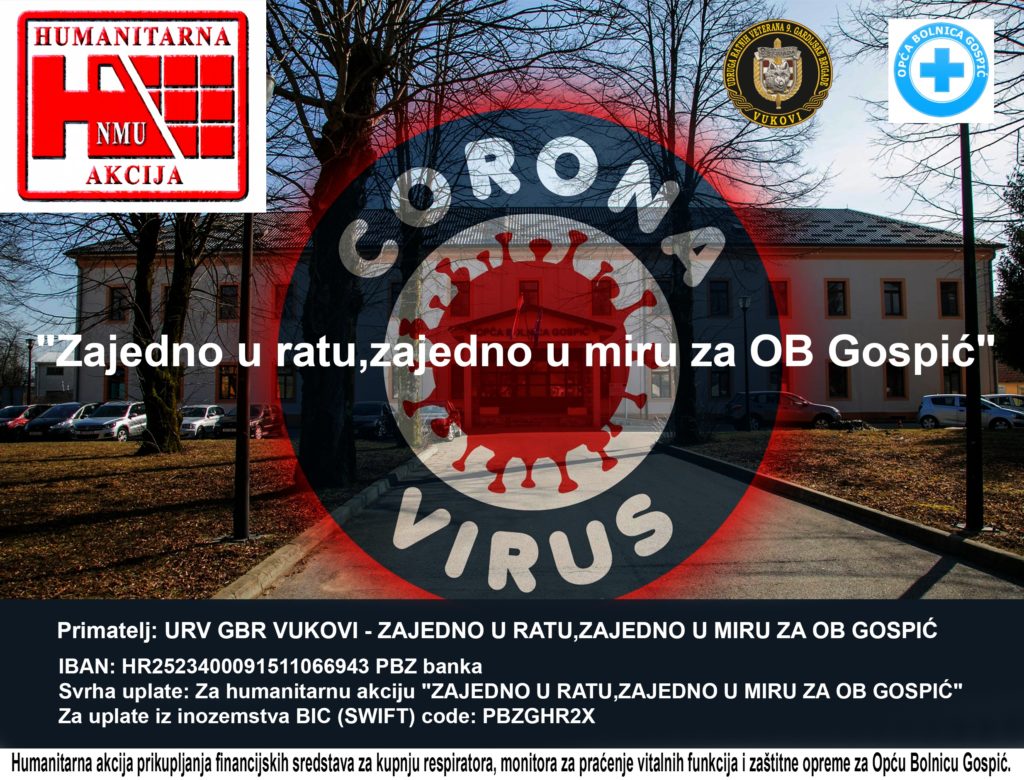 Počela je humanitarna akcija za respirator OB Gospić