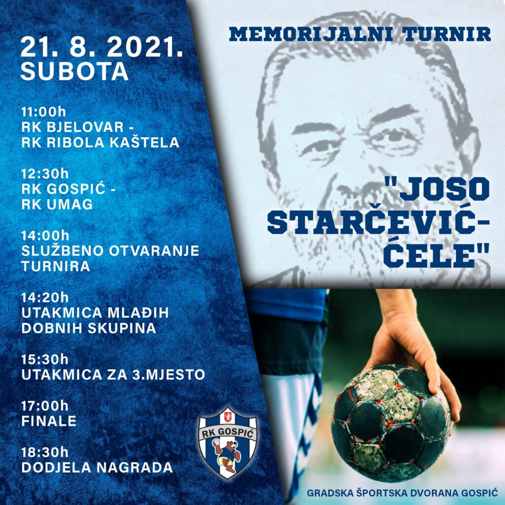 USPJEŠNO ODRŽAN 2.MEMORIJALNI RUKOMETNI TURNIR “JOSO STARČEVIĆ-ĆELE”