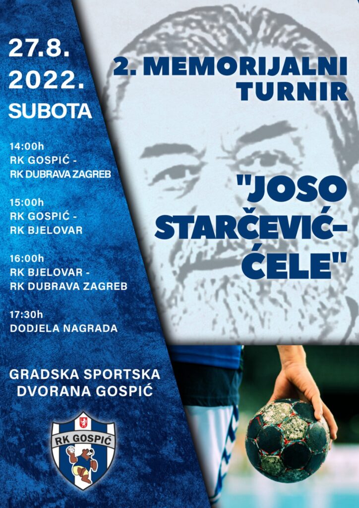 2. MEMORIJALNI TURNIR “JOSO STARČEVIĆ-ĆELE”