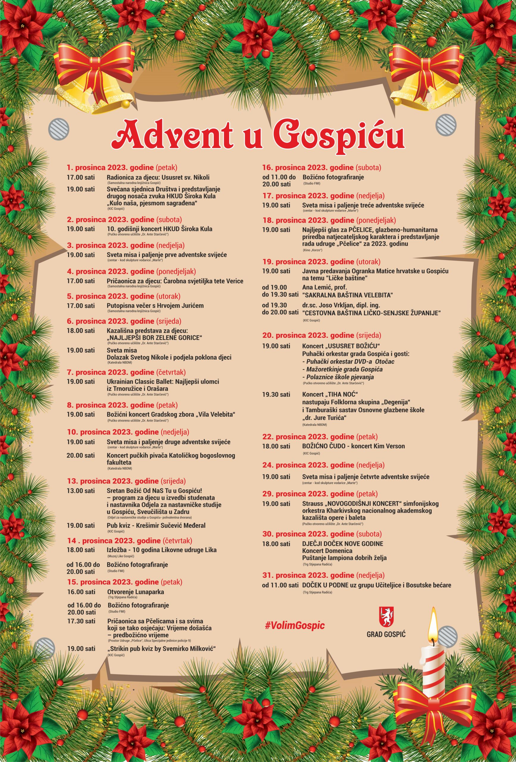 Advent u Gospiću ISPRAVAK