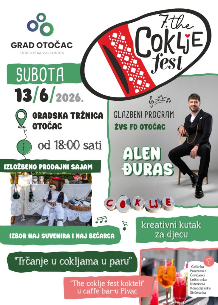 THE COKLJE FEST STIŽE U OTOČAC