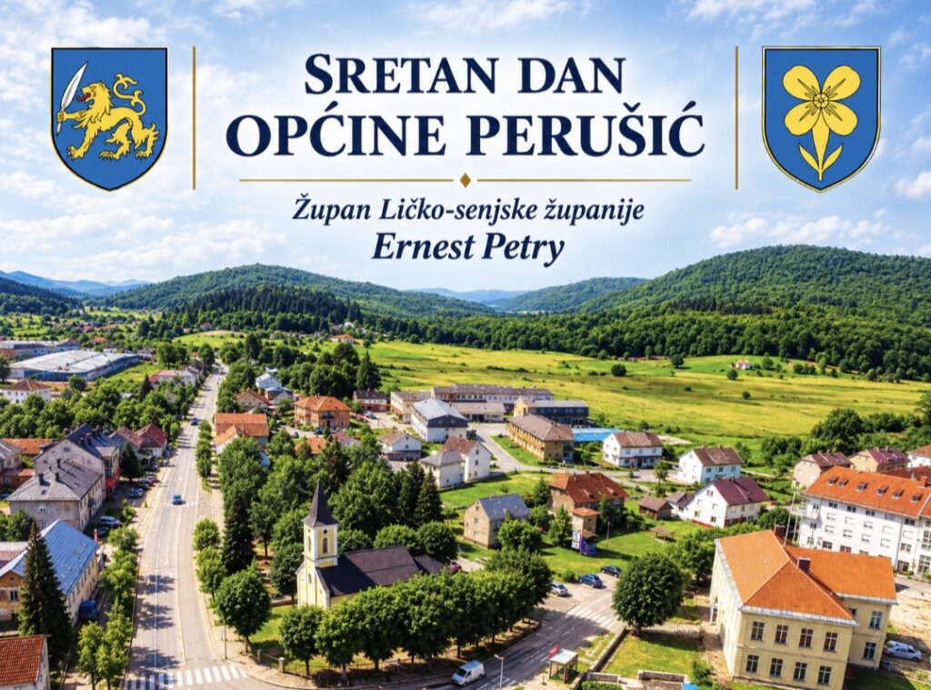ČESTITKA ŽUPANA PETRYJA POVODOM DANA OPĆINE PERUŠIĆ I BLAGDANA SV. KRIŽA